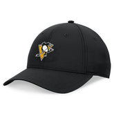 Pittsburgh Penguins Fanatics Front Office Ripstop Adjustable Hat Black