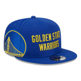 New Era - Golden State Warriors Side Logo 9FIFTY Snapback Hat - Royal