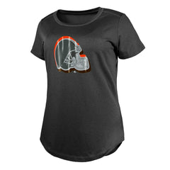 Cleveland Browns New Era Women's 2024 NFL Draft T-Shirt Charcoal - NFL