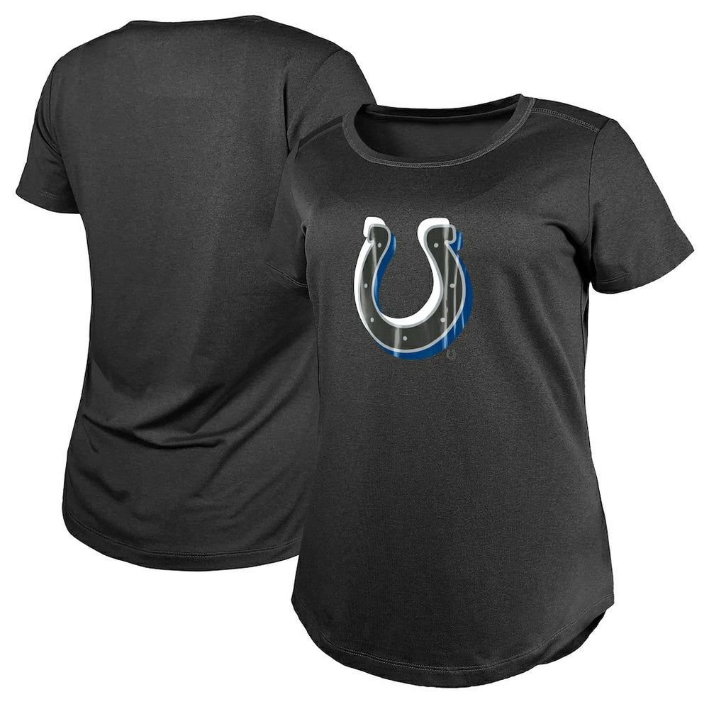Indianapolis Colts New Era Women's 2024 NFL Draft T-Shirt Charcoal - NFL