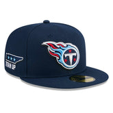 Tennessee Titans New Era 2024 NFL Draft 59FIFTY Fitted Hat Navy - NFL