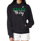 Dallas Stars - G-III 4Her by Carl Banks Women's Team Sport Tri-Blend Fleece Hoodie Black
