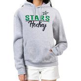 Dallas Stars - G-III 4Her by Carl Banks Women's Team Sport Tri-Blend Fleece Hoodie Heather Gray