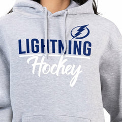 Tampa Bay Lightning - G-III 4Her by Carl Banks Women's Team Sport Tri-Blend Fleece Hoodie Heather Gray