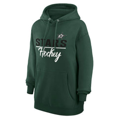 Dallas Stars - G-III 4Her by Carl Banks Women's Team Sport Tri-Blend Fleece Hoodie Green