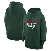 Minnesota Wild - G-III 4Her by Carl Banks Women's Team Sport Tri-Blend Fleece Hoodie Green