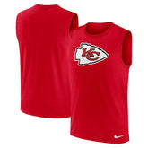 Kansas City Chiefs Blitz Legend Dri-FIT Muscle Tank Top Red - Nike