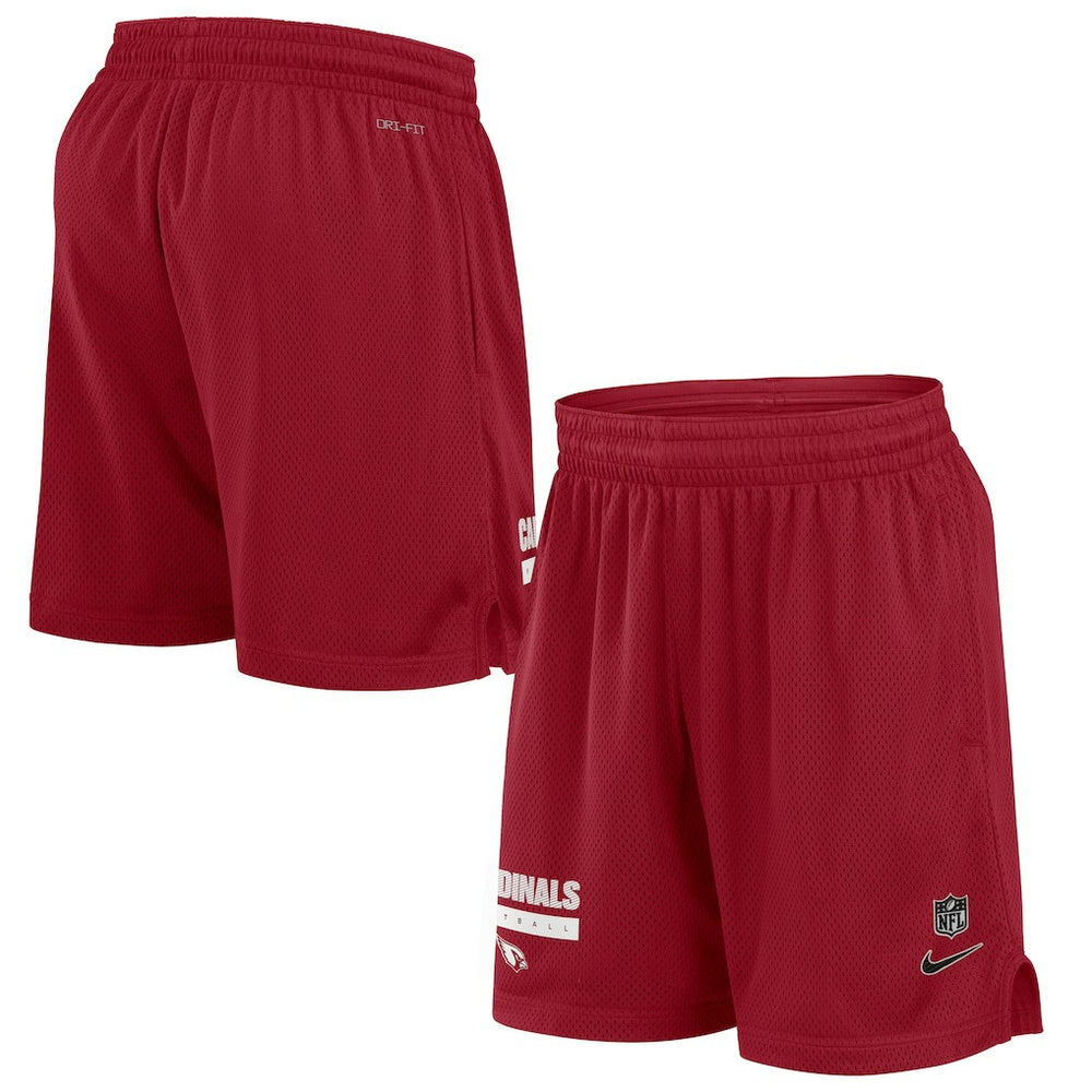 Arizona Cardinals 2024 Sideline Performance Mesh Shorts Cardinal - Nike