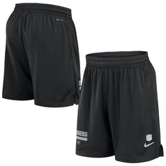 Las Vegas Raiders 2024 Sideline Performance Mesh Shorts Black - Nike