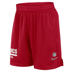 Tampa Bay Buccaneers 2024 Sideline Performance Mesh Shorts Red - Nike