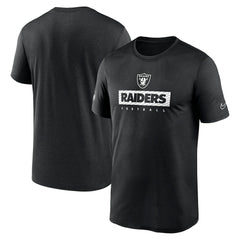 Las Vegas Raiders Sideline Legend Performance T-Shirt Black - Nike