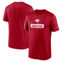 Tampa Bay Buccaneers Sideline Legend Performance T-Shirt Red - Nike