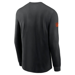 Cincinnati Bengals Sideline Dri-FIT Long Sleeve T-Shirt Black - Nike
