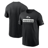 Baltimore Ravens Sideline Performance T-Shirt Black - Nike