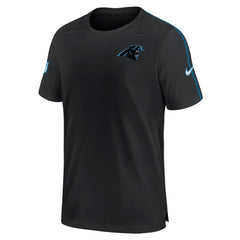 Carolina Panthers 2024 Sideline Coach UV Performance T-Shirt Black - Nike