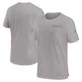 Miami Dolphins 2024 Sideline Coach UV Performance T-Shirt Gray - Nike