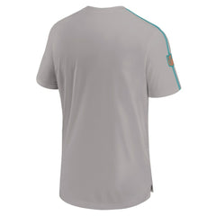 Miami Dolphins 2024 Sideline Coach UV Performance T-Shirt Gray - Nike