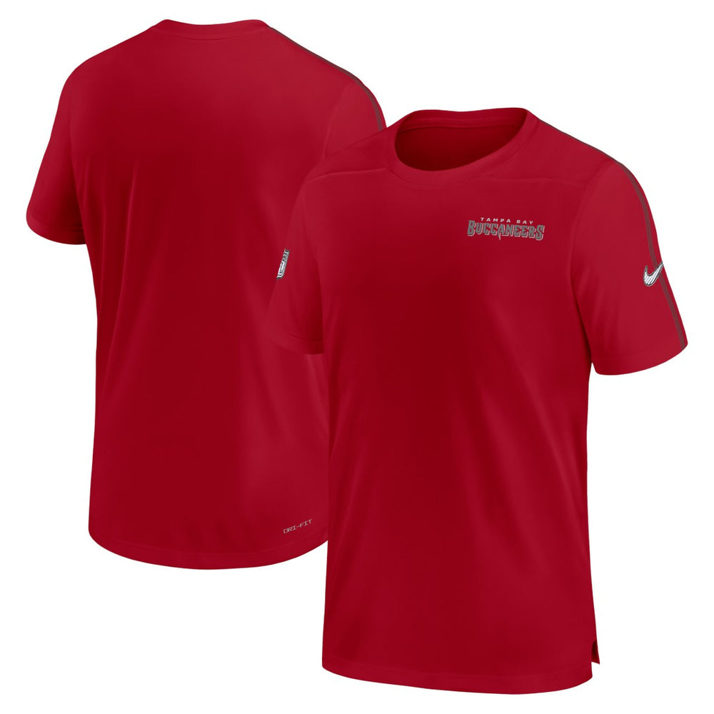 Tampa Bay Buccaneers 2024 Sideline Coach UV Performance T-Shirt Red - Nike