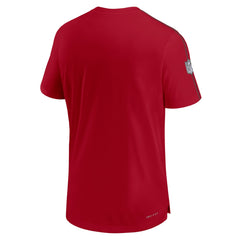 Tampa Bay Buccaneers 2024 Sideline Coach UV Performance T-Shirt Red - Nike