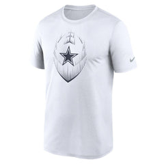Dallas Cowboys Primetime Legend Icon Performance T-Shirt White - Nike