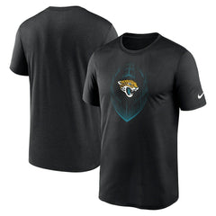 Jacksonville Jaguars Primetime Legend Icon Performance T-Shirt Black - Nike