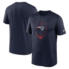 New England Patriots Primetime Legend Icon Performance T-Shirt Navy - Nike