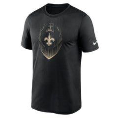 New Orleans Saints Primetime Legend Icon Performance T-Shirt Black - Nike