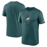 Philadelphia Eagles Primetime Legend Icon Performance T-Shirt Midnight Green - Nike