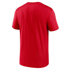 New England Patriots Primetime Legend Wordmark Performance T-Shirt Red - Nike