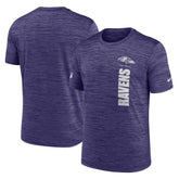 Baltimore Ravens Sideline Velocity Dri-FIT T-Shirt Purple - Nike
