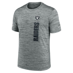Las Vegas Raiders Sideline Velocity Dri-FIT T-Shirt Gray - Nike
