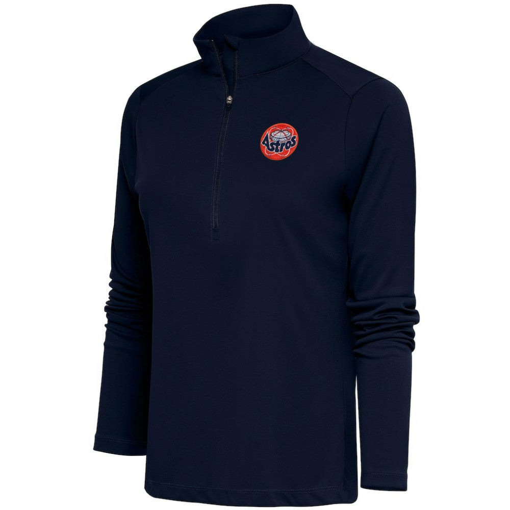 Houston Astros Antigua Women's Cooperstown Tribute Half-Zip Pullover Top Online