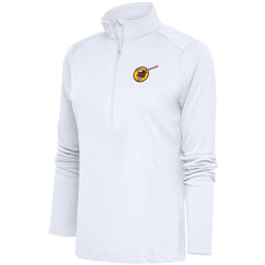 San Diego Padres Antigua Women's Cooperstown Tribute Half-Zip Pullover Top Clearance
