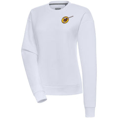 San Diego Padres Antigua Women's Cooperstown Victory Crewneck Pullover Sweatshirt for sale