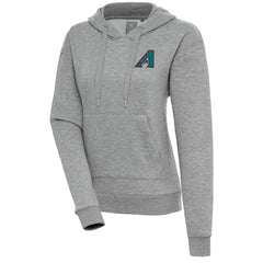 Arizona Diamondbacks Antigua Women's Cooperstown Victory Pullover Hoodie On Sale