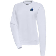 Seattle Mariners Antigua Women's Cooperstown Victory Crewneck Pullover Sweatshirt Clearance