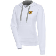 San Diego Padres Antigua Women's Cooperstown Victory Pullover Hoodie Lifestyle