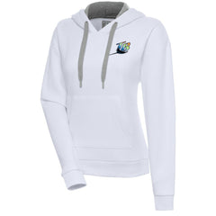 Tampa Bay Rays Antigua Women's Cooperstown Victory Pullover Hoodie for sale