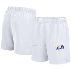 Los Angeles Rams Blitz Victory Dri-FIT Shorts White - Nike