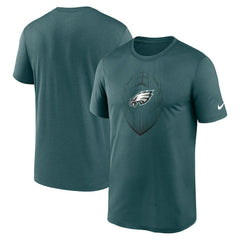 Philadelphia Eagles Big & Tall Blitz Legend Icon T-Shirt Teal - Nike