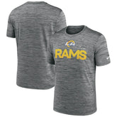 Los Angeles Rams Blitz Velocity Modern Dri-FIT T-Shirt Anthracite - Nike
