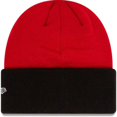 New Era AC Milan New Era Youth Wordmark Cuffed Knit Hat - Red