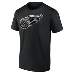 Detroit Red Wings - Iced Out T-Shirt Black