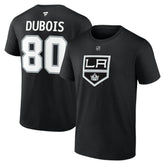 Pierre-Luc Dubois Los Angeles Kings - Fanatics Authentic Stack Name & Number T-Shirt Black