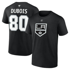 Pierre-Luc Dubois Los Angeles Kings - Fanatics Authentic Stack Name & Number T-Shirt Black
