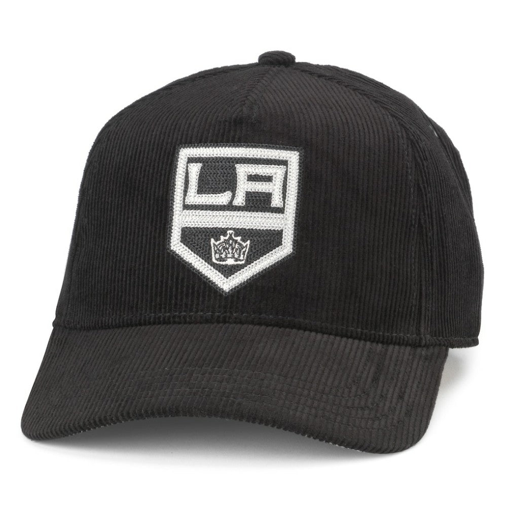 Los Angeles Kings - American Needle Corduroy Chain Stitch Adjustable Hat Black