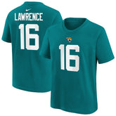 Trevor Lawrence Jacksonville Jaguars Youth Player Name & Number T-Shirt Teal - Nike