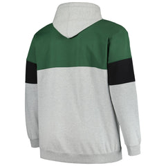Fanatics - Milwaukee Bucks Big & Tall Pullover Hoodie - Hunter Green/Black