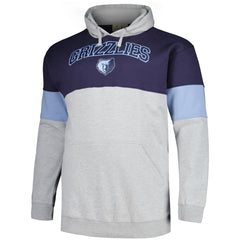 Fanatics - Memphis Grizzlies Big & Tall Pullover Hoodie - Navy/Light Blue