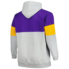 Fanatics - Los Angeles Lakers Big & Tall Pullover Hoodie - Purple/Gold